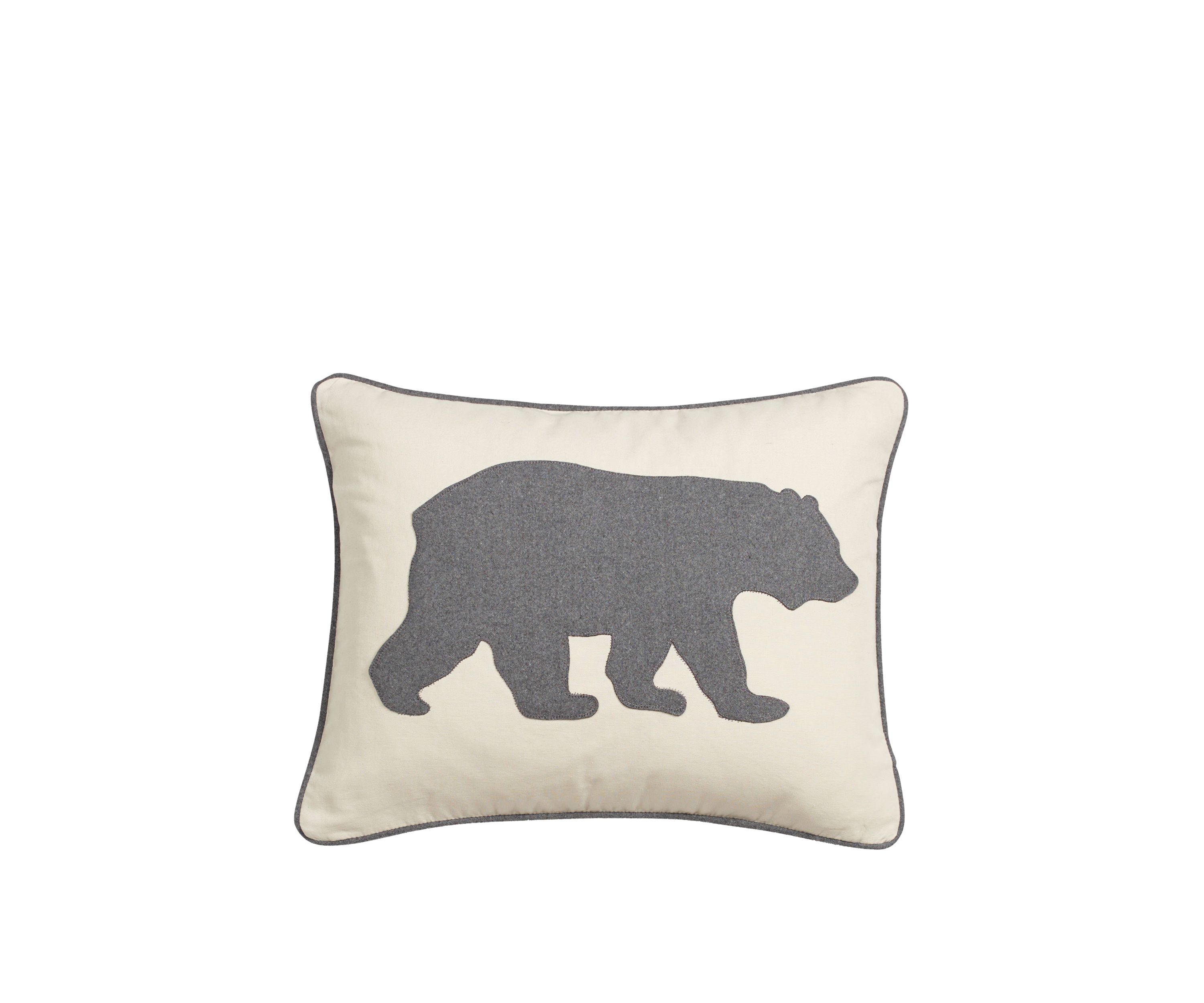 Bear Cotton Decorative Pillow