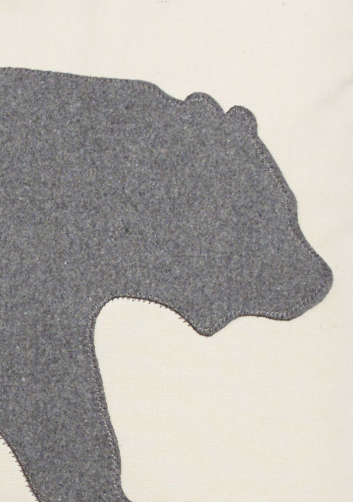 Bear Cotton Decorative Pillow