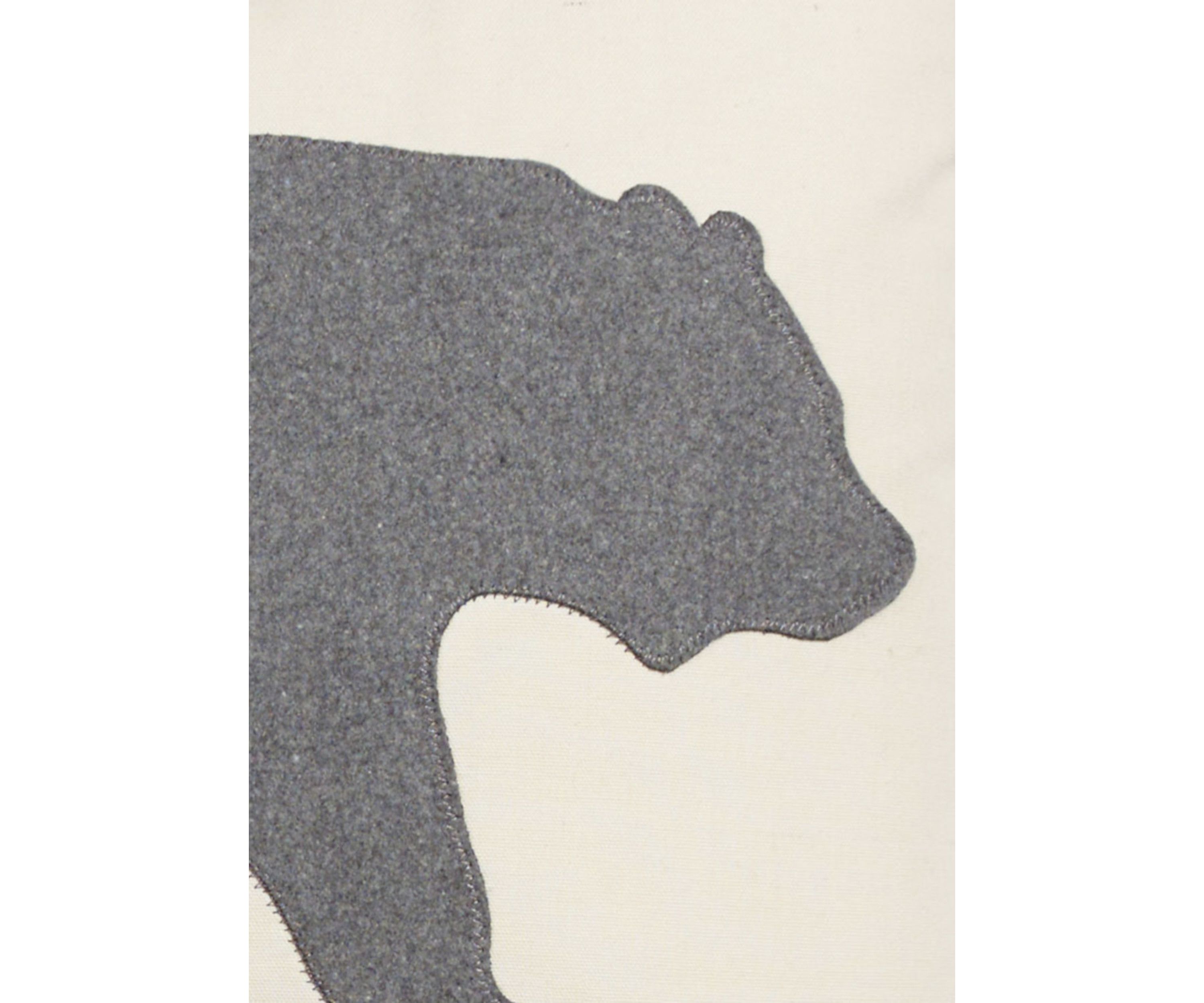 Bear Cotton Decorative Pillow