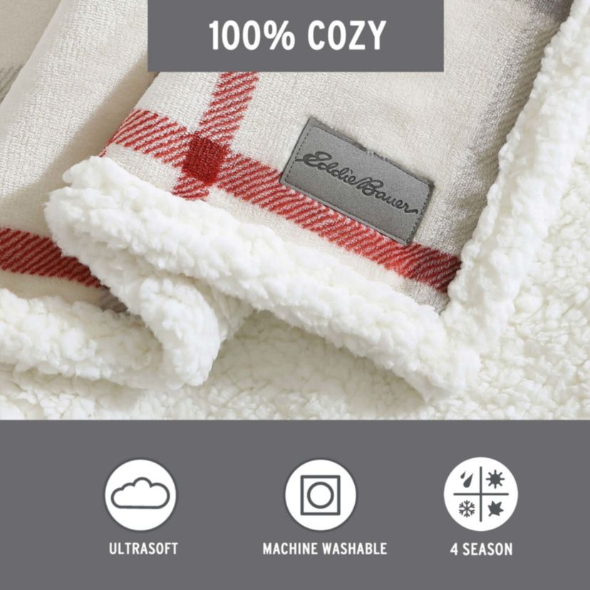 Eb Newcastle Microfiber Throw Blanket
