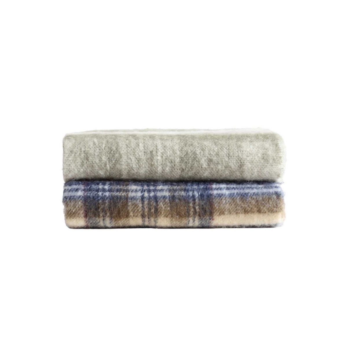 Edgewood Plaid Microfiber Throw
