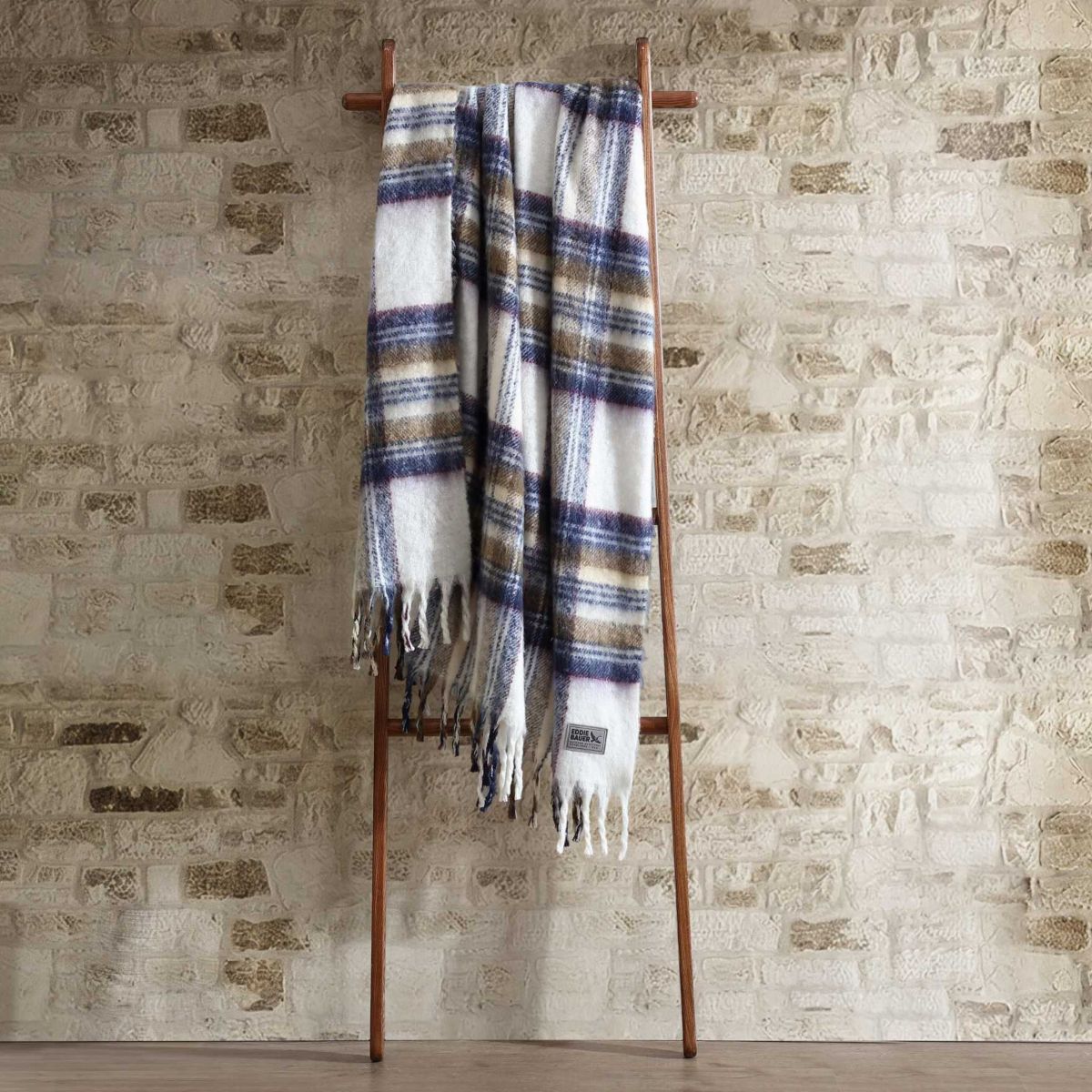 Edgewood Plaid Microfiber Throw