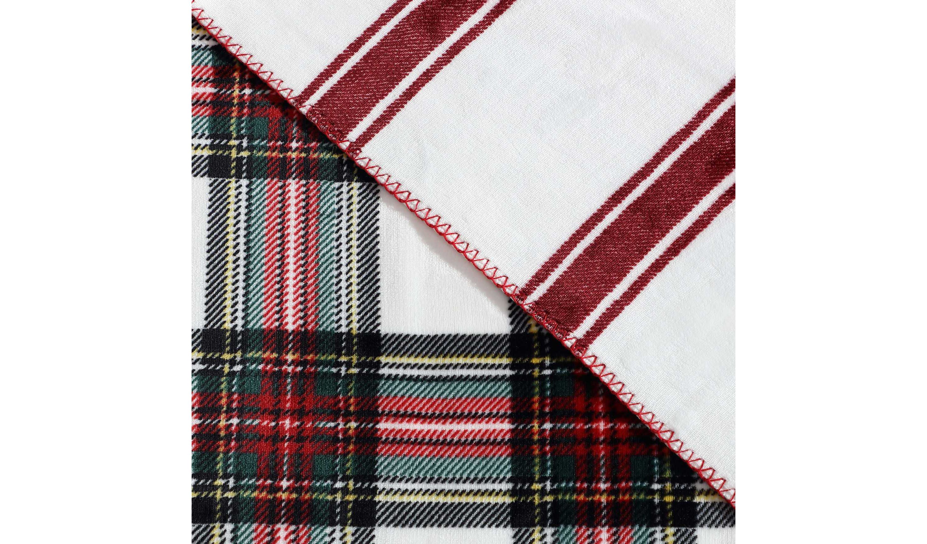Hillcrest Plaid Microfiber Throw