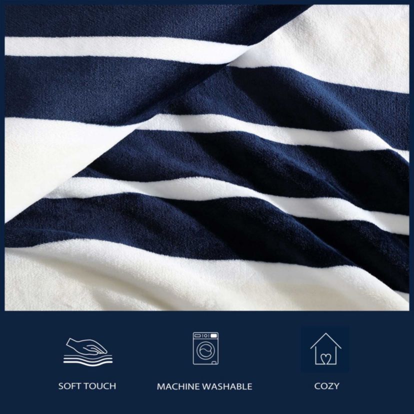 Varadero Stripe Microfiber Throw