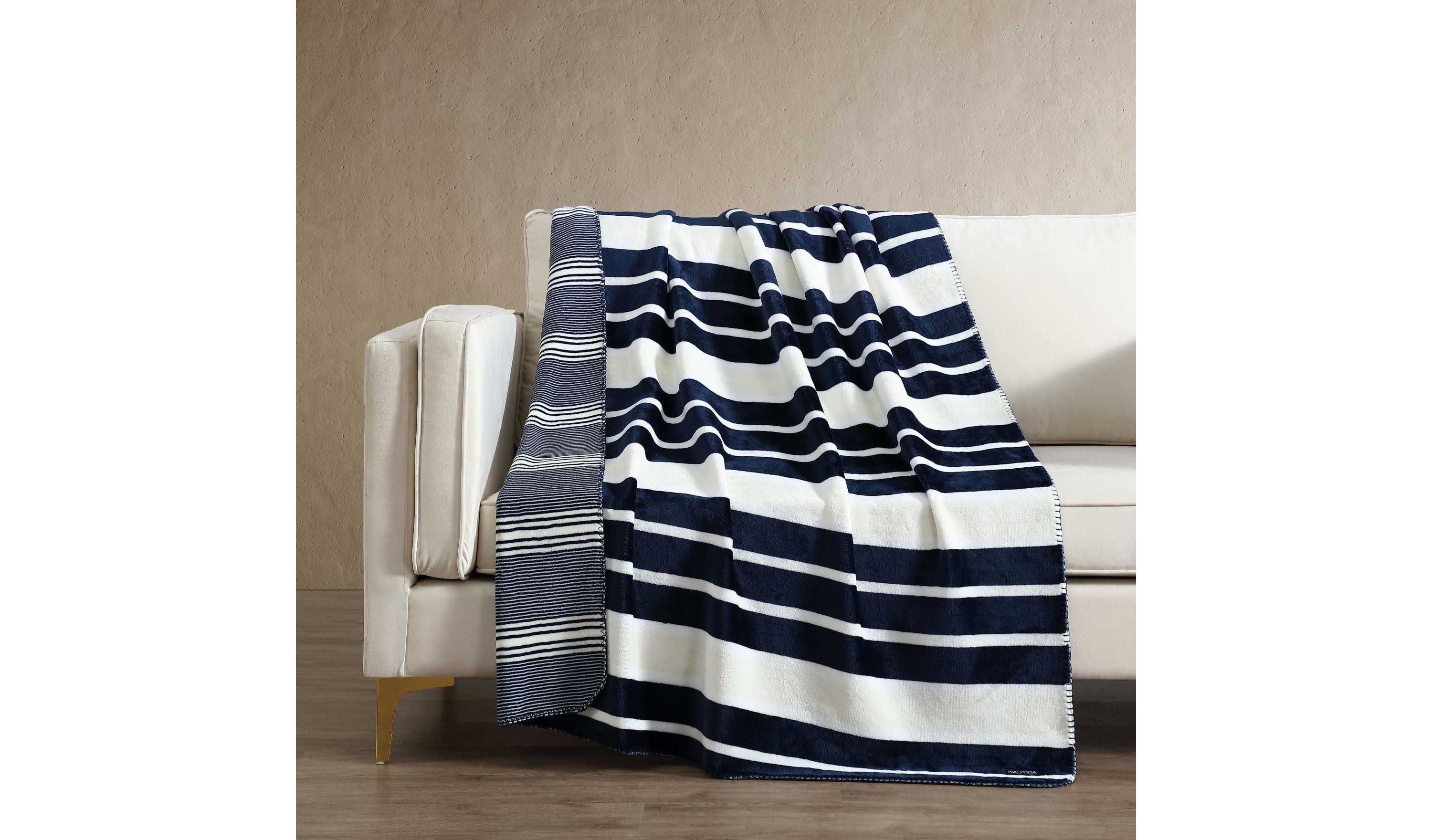 Varadero Stripe Microfiber Throw