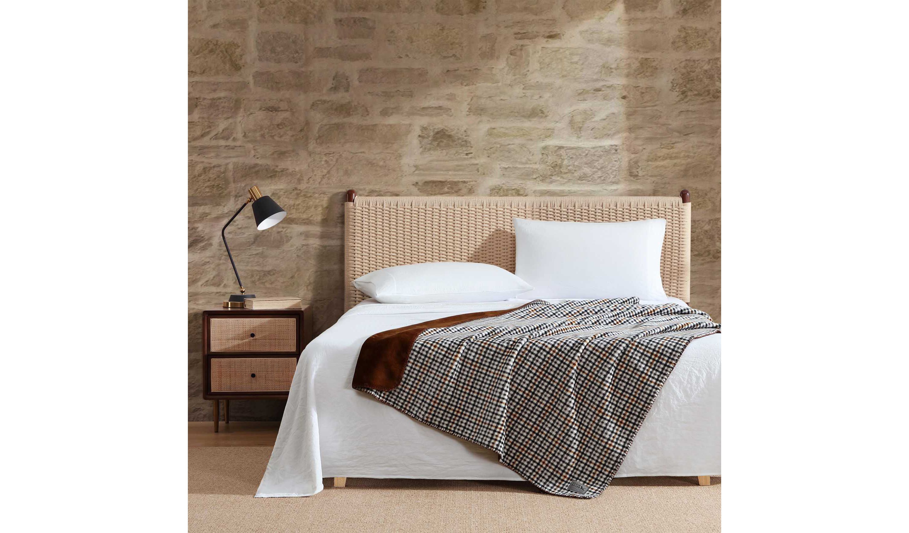 Griffin Plaid Microfiber Throw