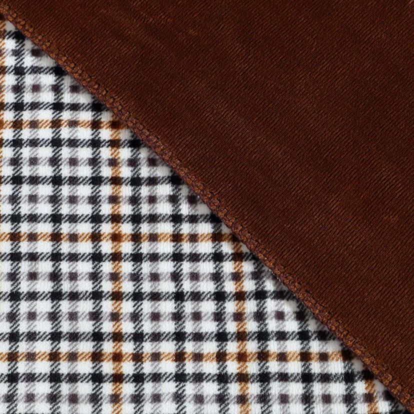 Griffin Plaid Microfiber Throw