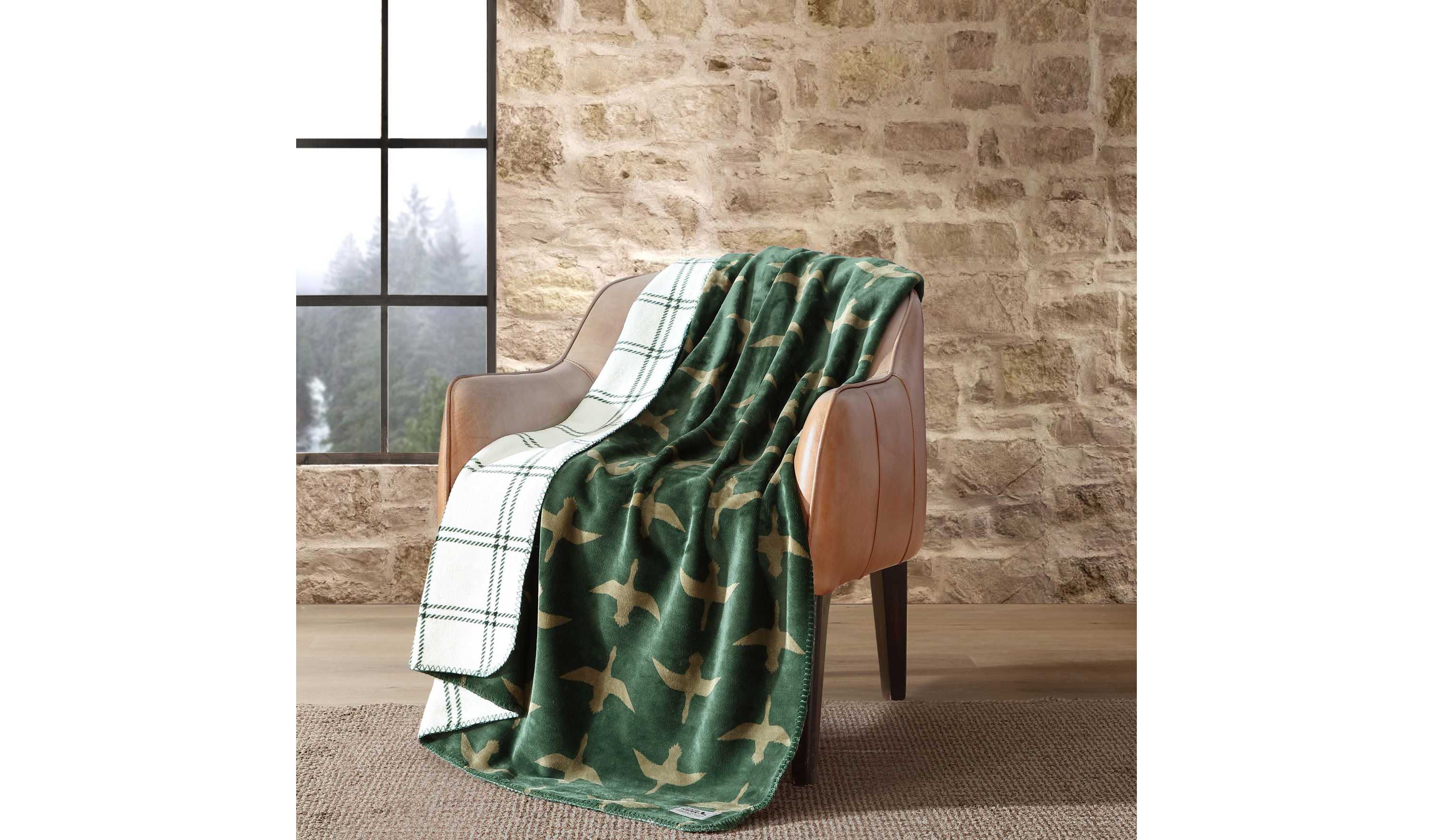 Geese Microfiber Throw