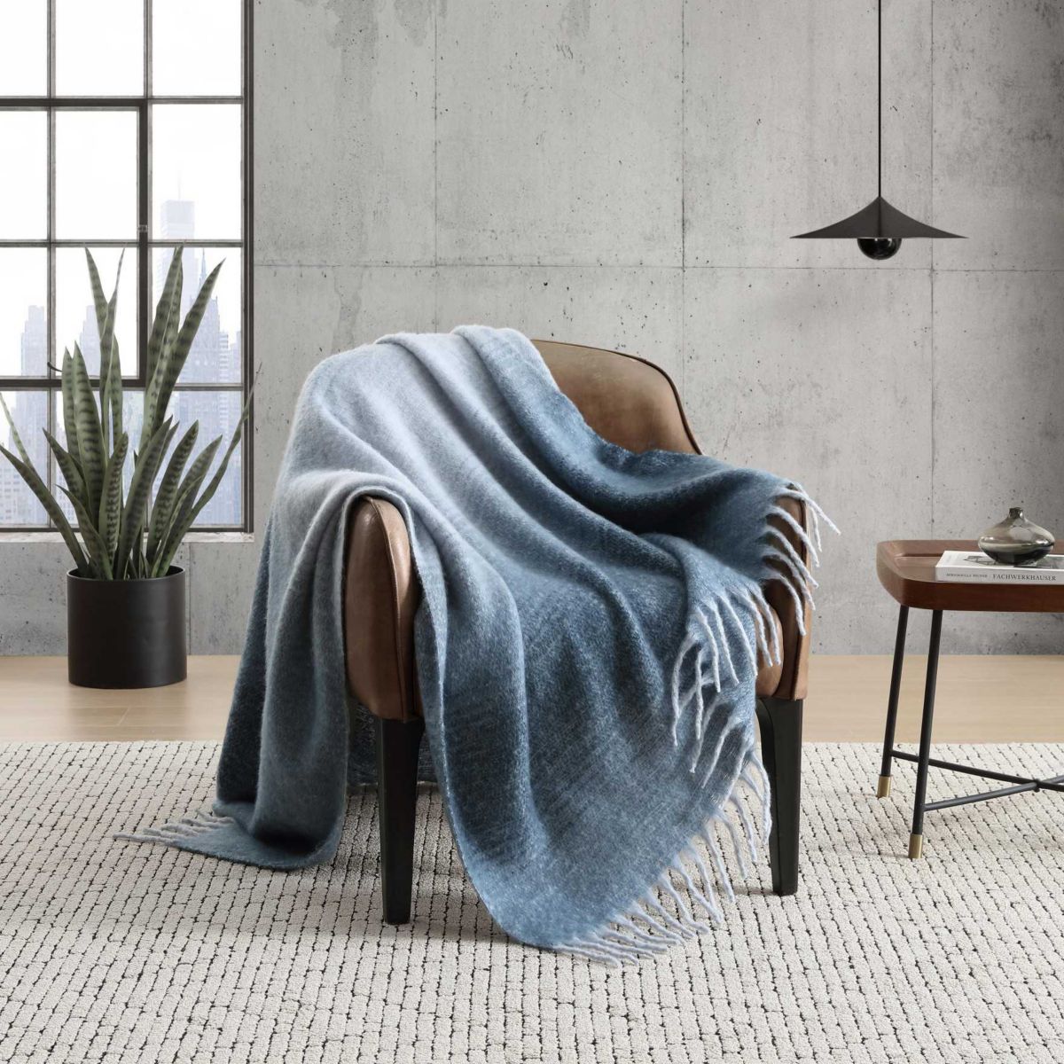Urban Ombre Microfiber Throw