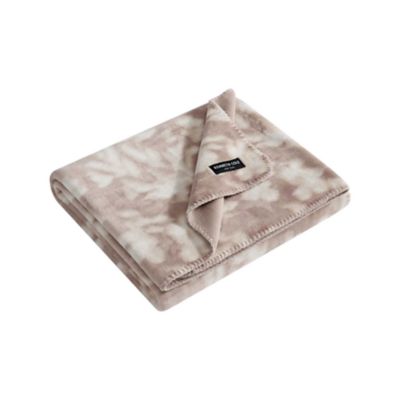 Kenneth Cole New York Faded Floral Microfiber Throw