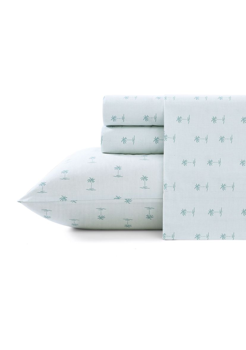 Kew Palms 100% Cotton Sheet Set