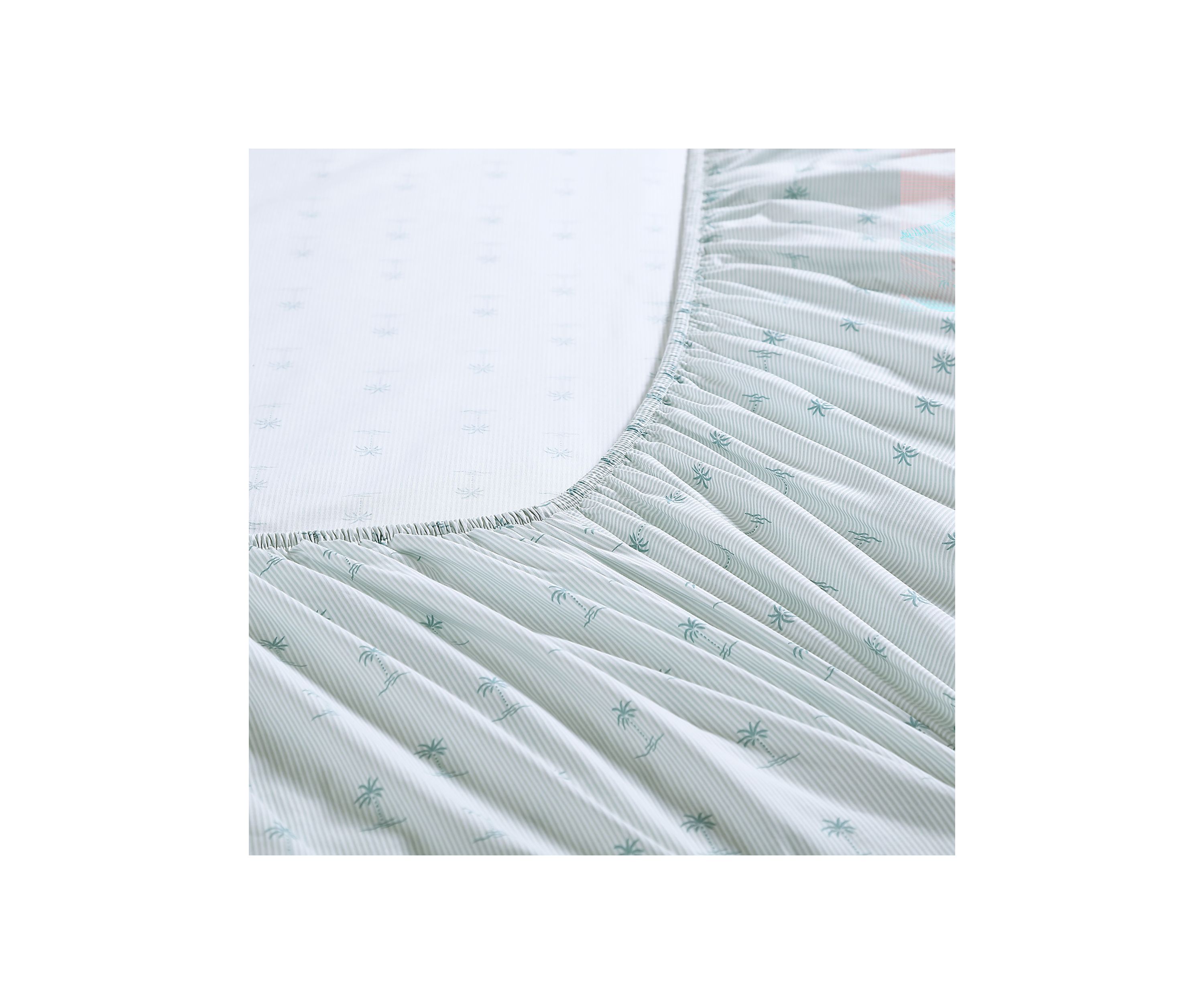 Kew Palms 100% Cotton Sheet Set