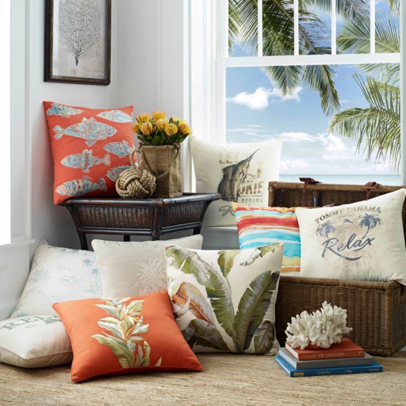 Palmiers  Decorative Pillow