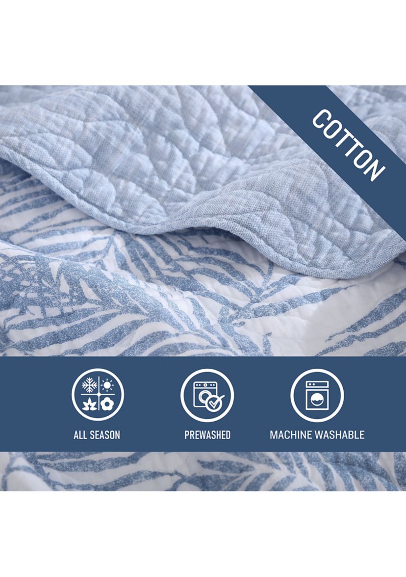 Palmday 3-Piece Quilt Set