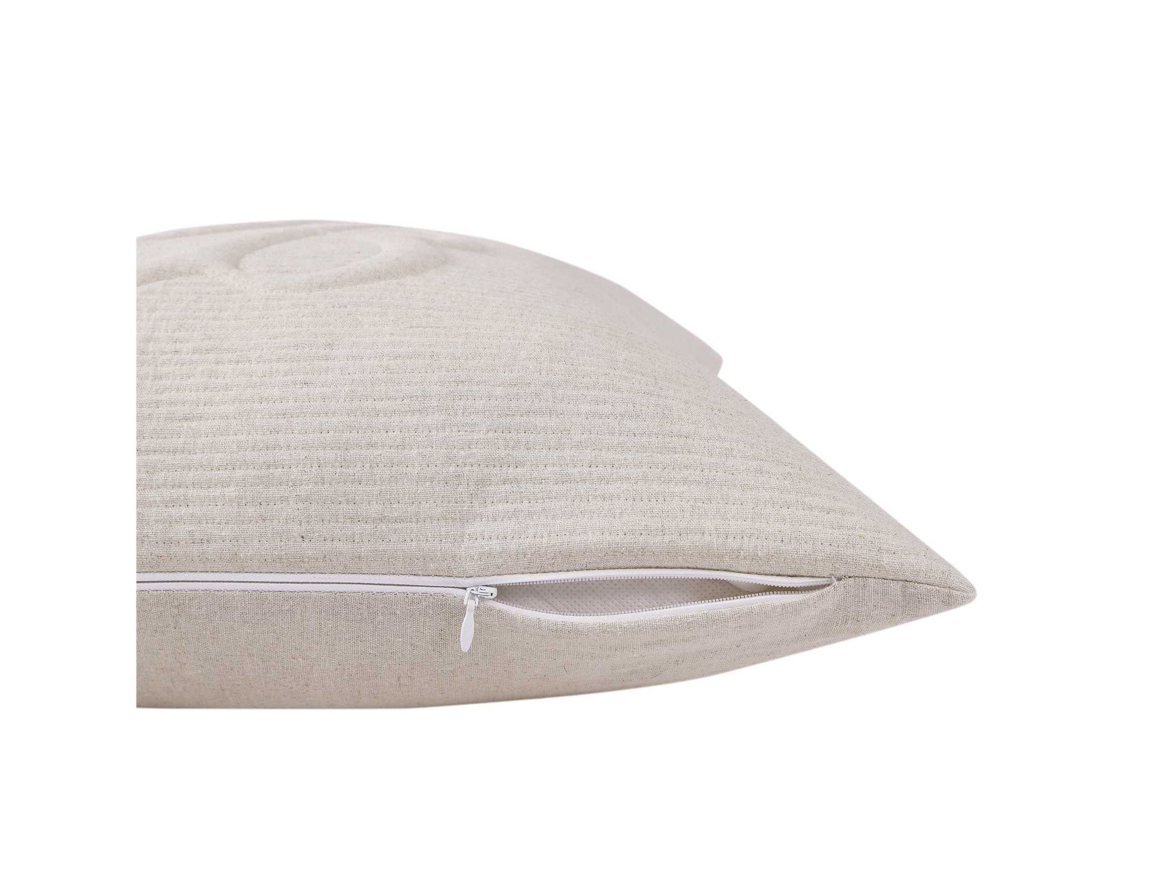 Island Estate Quilted Logo  Decorative Pillow