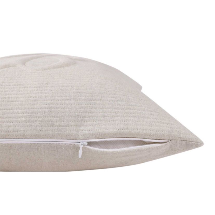 Island Estate Quilted Logo  Decorative Pillow