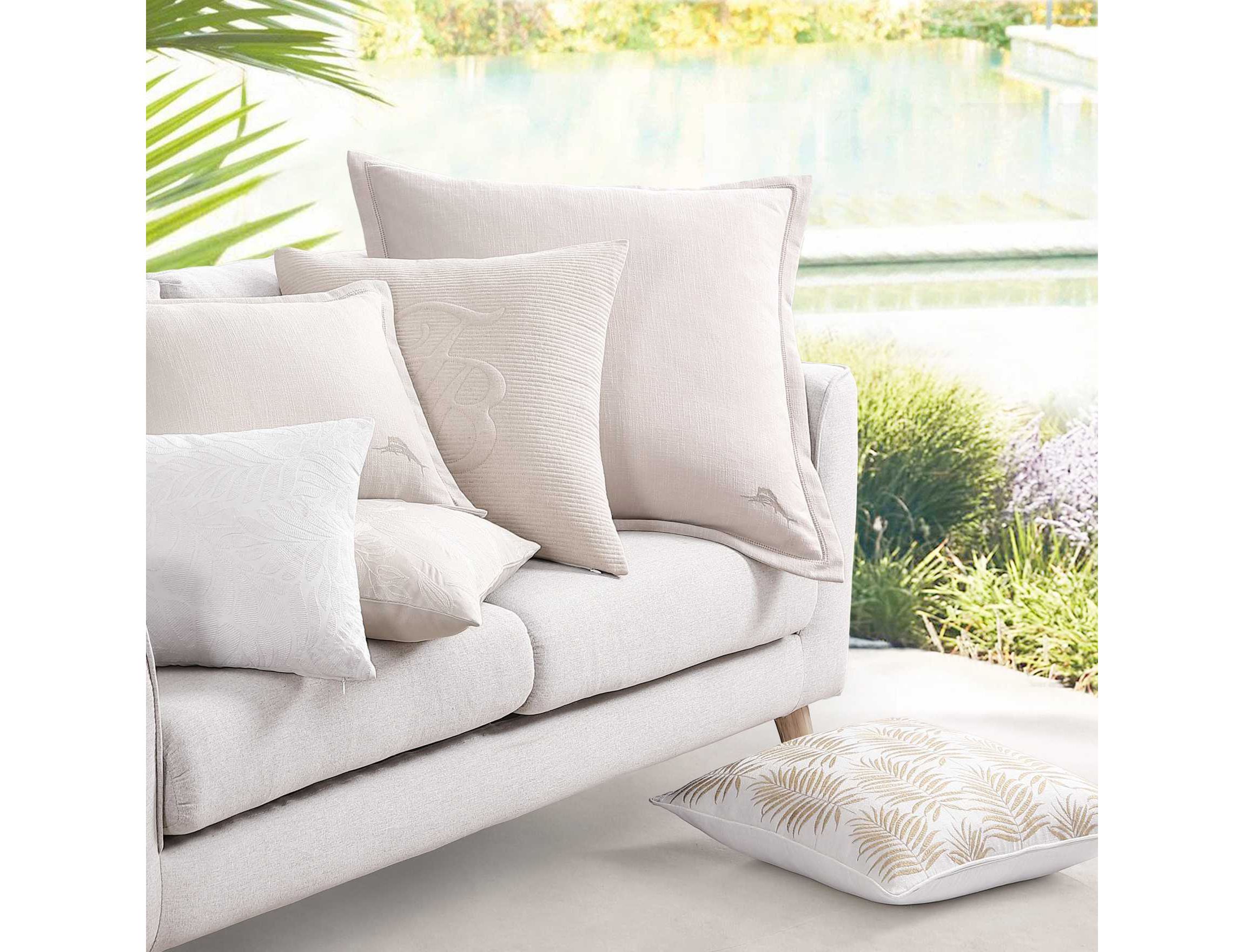 Island Estate Field Of Fronds Microfiber Decorative Pillow