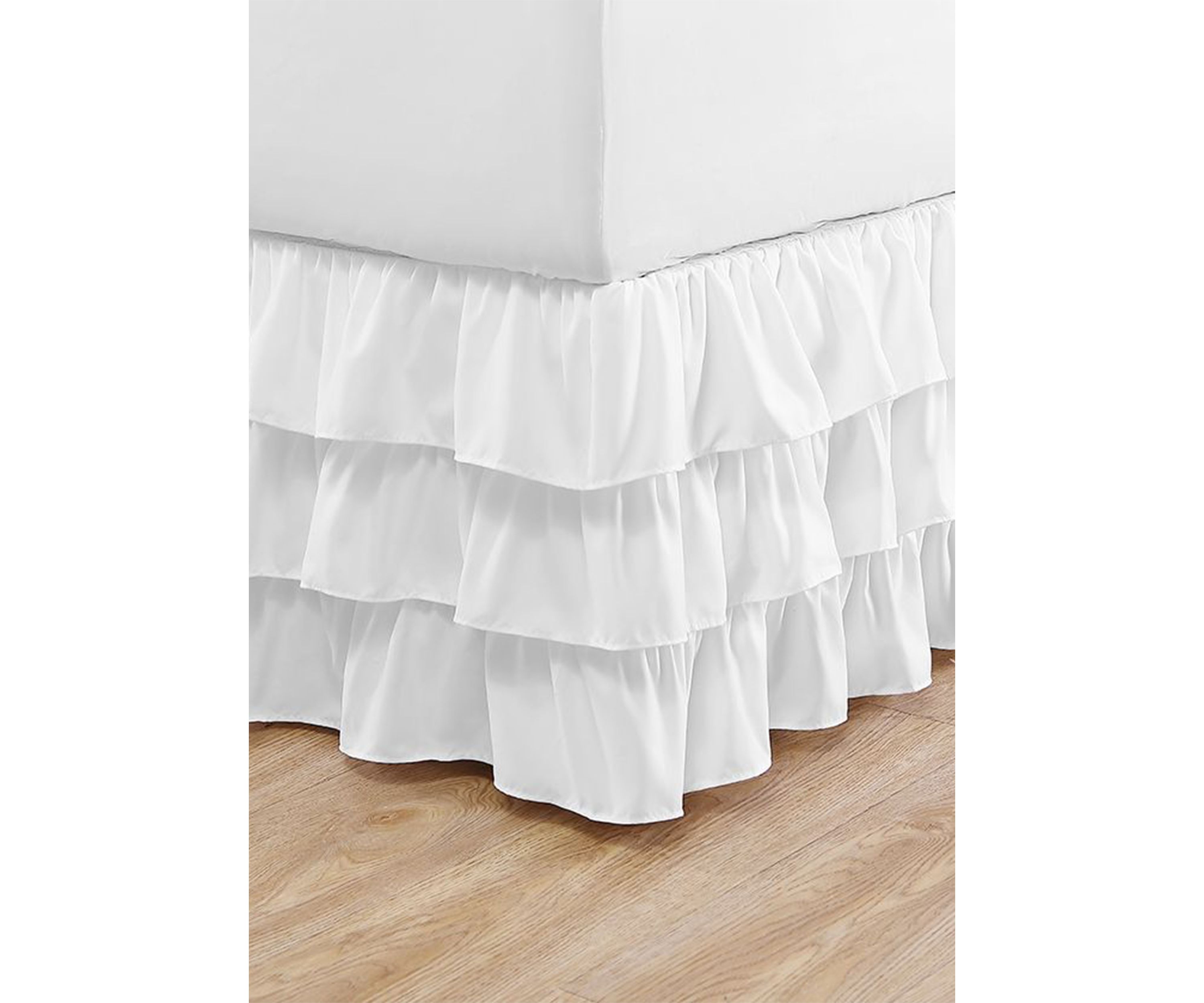 BJ Solid Ruffled Bedskirt