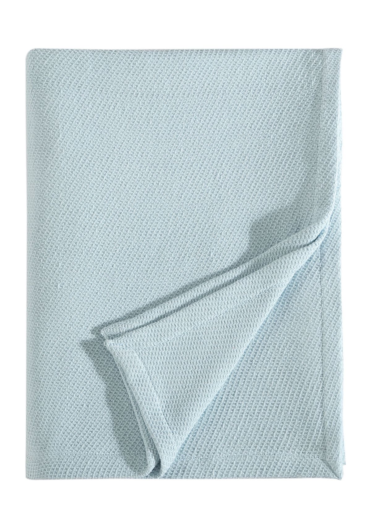 Textured Twill Hypoallergenic Solid Blanket