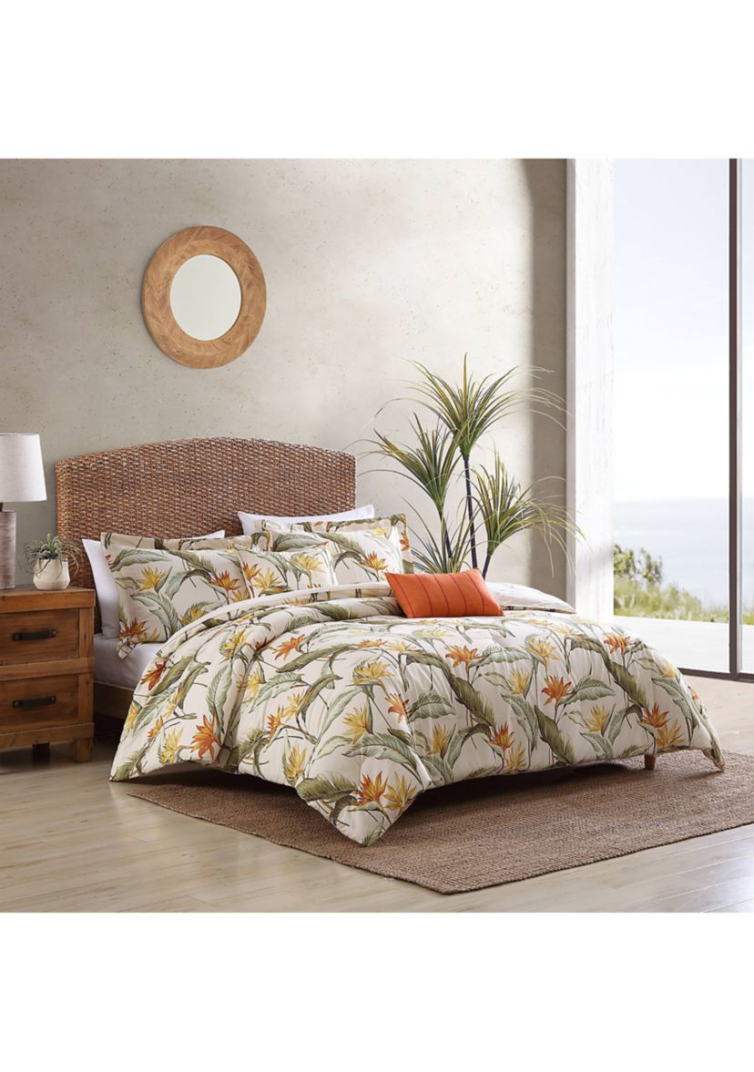 Birds Of Paradise 3-Piece Duvet Cover Set