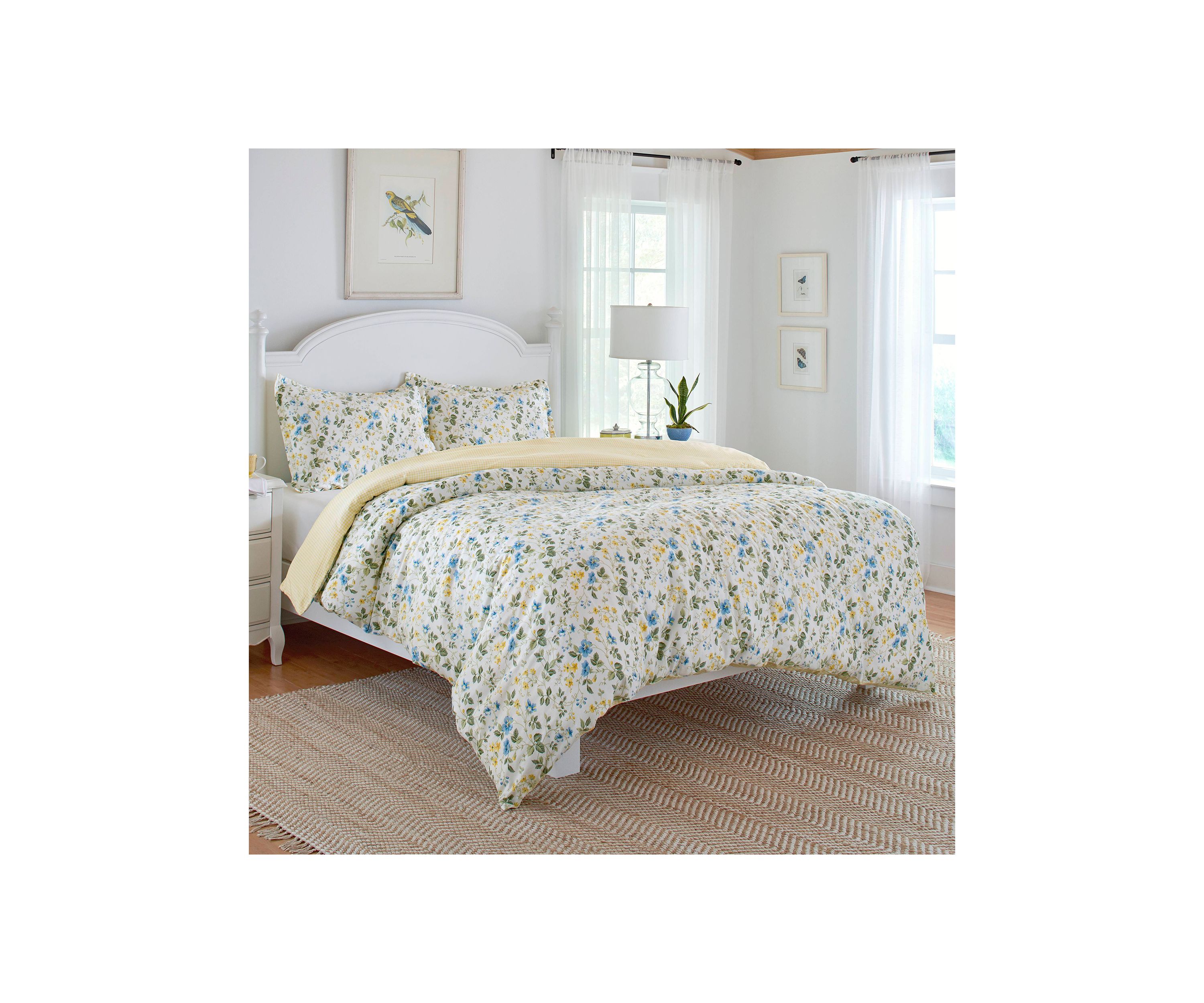 Meadow Floral 2-Piece Duvet Cover Set