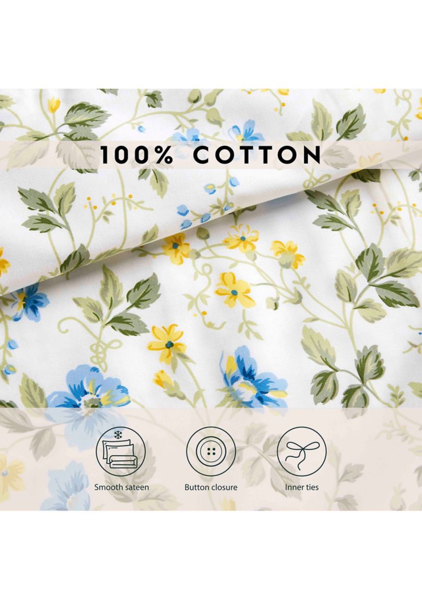 Meadow Floral 2-Piece Duvet Cover Set
