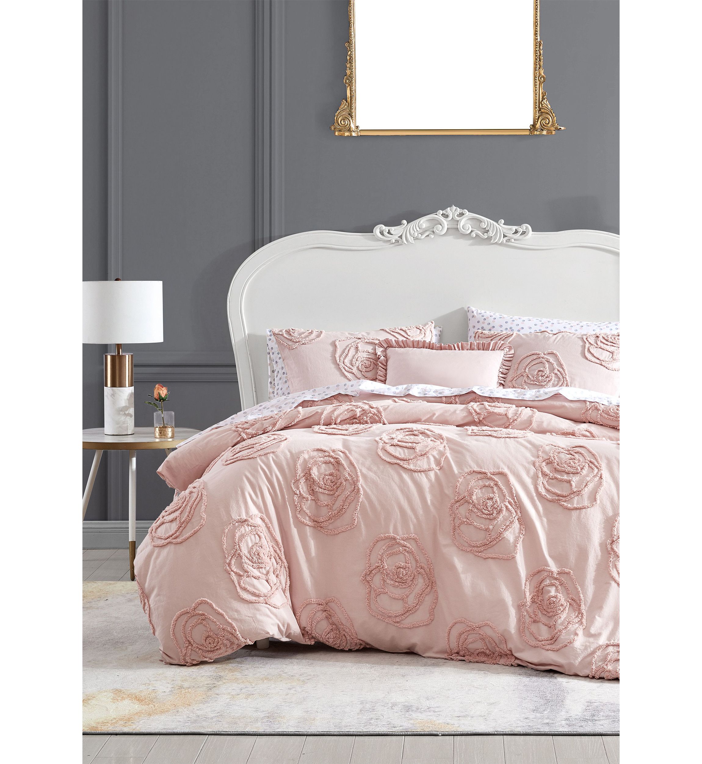 Rambling Rose 3-Piece Duvet Cover Set