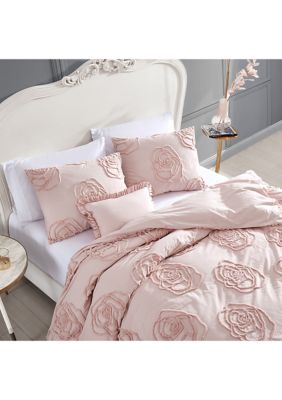 Rambling Rose 4-Piece Duvet Cover Set