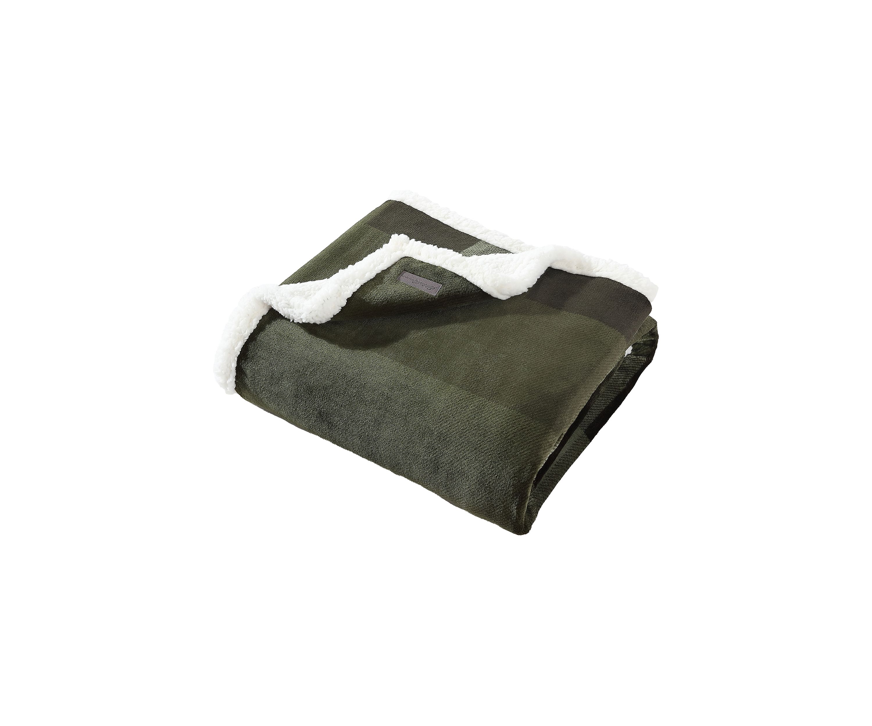Pine Plaid 1-Piece Ultra Sherpa Throw