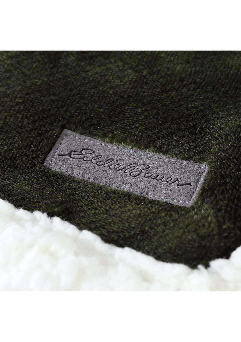 Pine Plaid 1-Piece Ultra Sherpa Throw