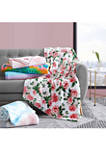 Dotted Heart Ultra Soft Plush Throw Blanket