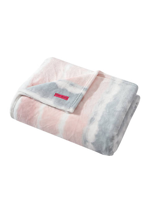 Tie Dye Cloud Ultra Soft Plush Throw Blanket