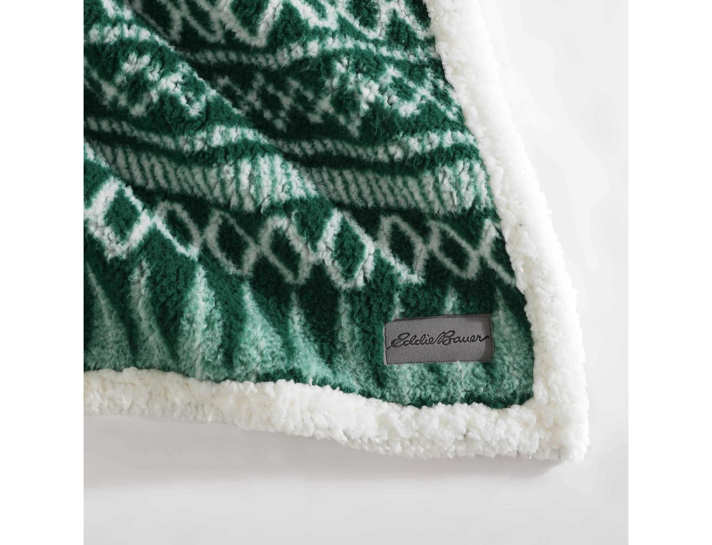 Alpine Fair Isle Polyester Throw Blanket