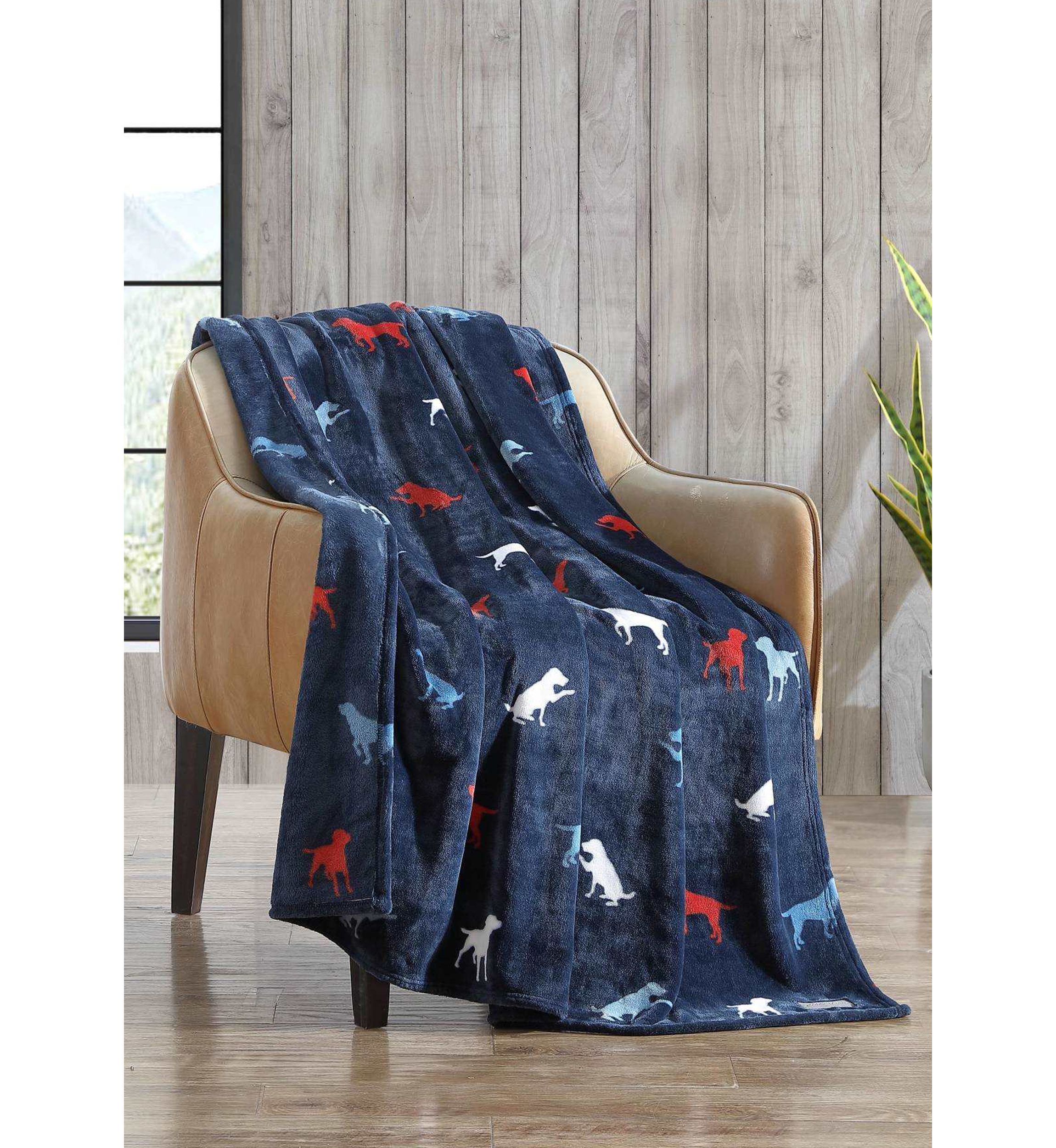 Buddy The Dog Microfiber Throw Blanket