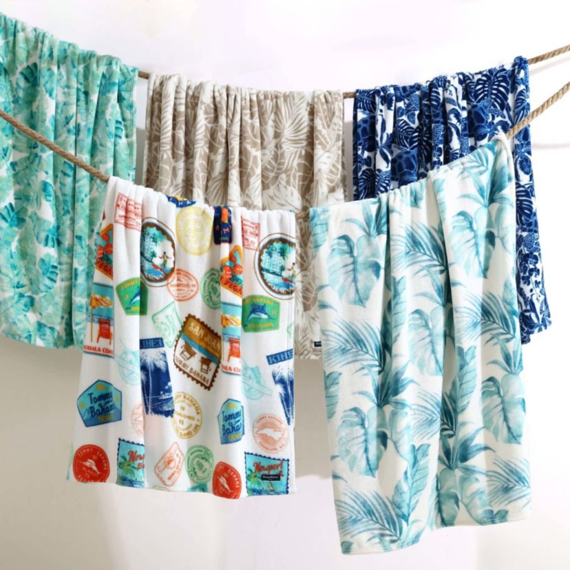 Costa Blanca Microfiber Throw Blanket