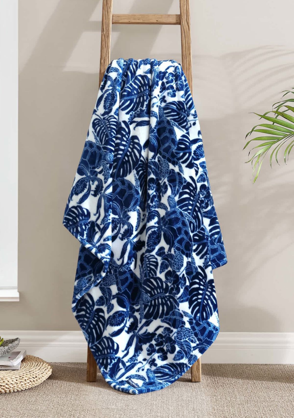 Turtle Bay Microfiber Throw Blanket