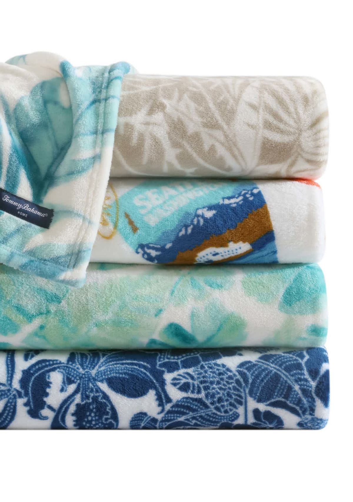 Turtle Bay Microfiber Throw Blanket