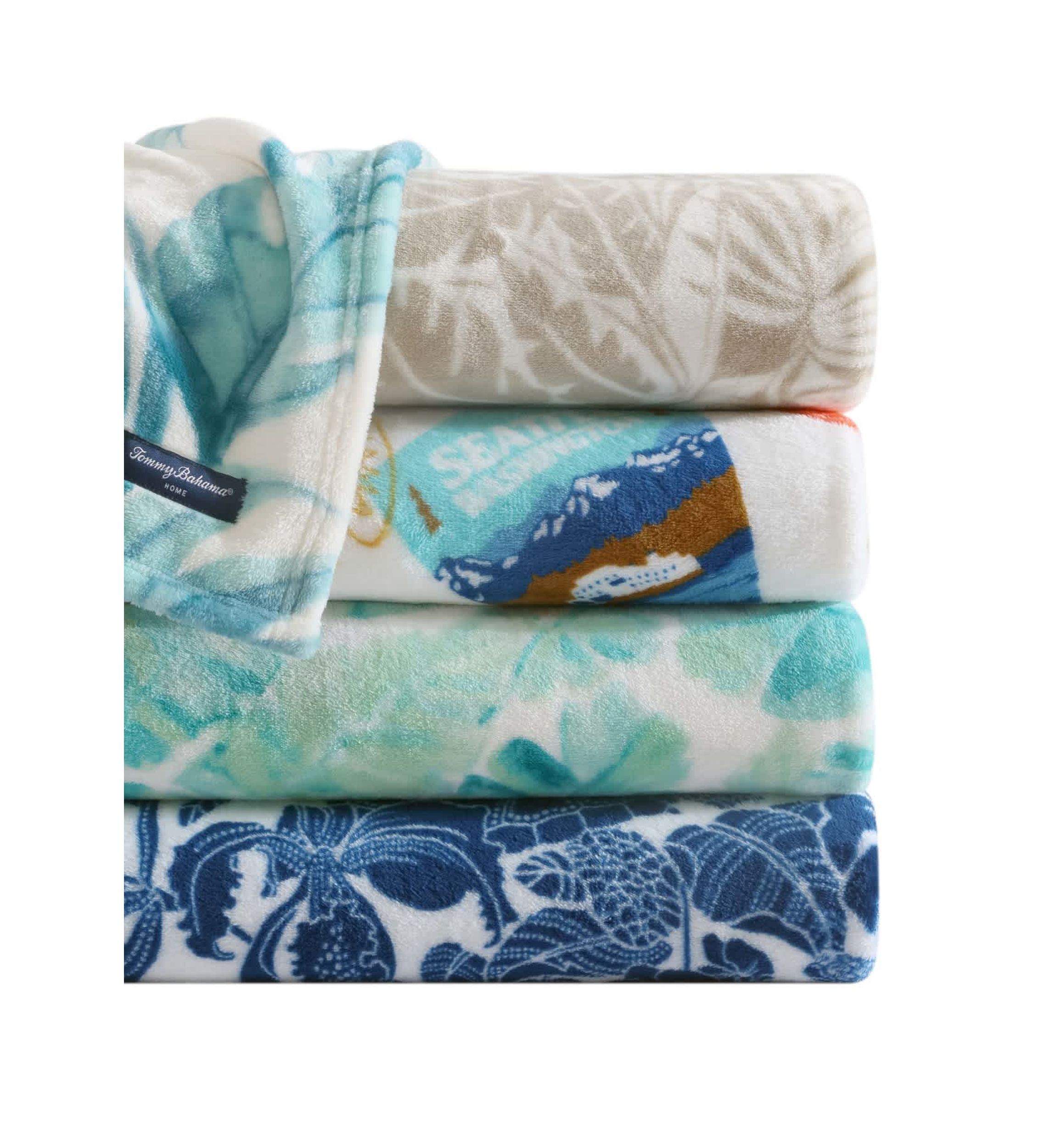 Turtle Bay Microfiber Throw Blanket