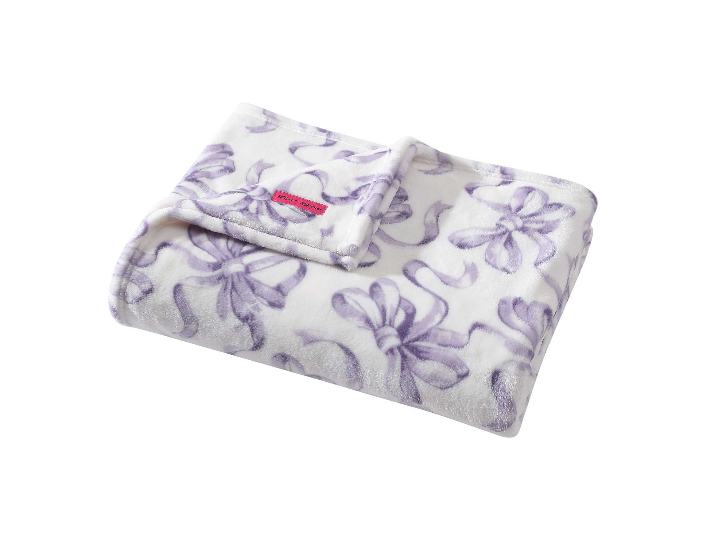 Ballet Bows Microfiber Throw Blanket