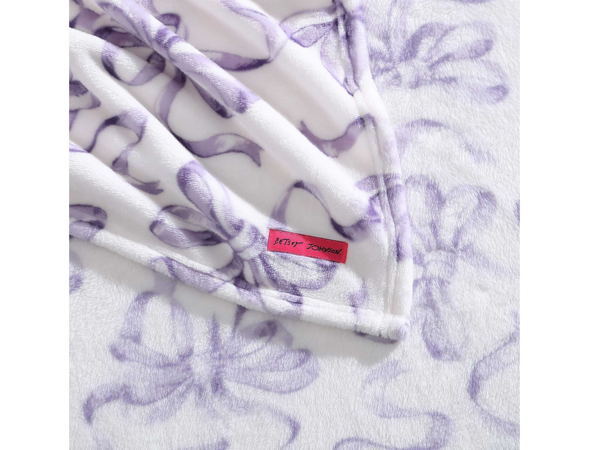 Ballet Bows Microfiber Throw Blanket