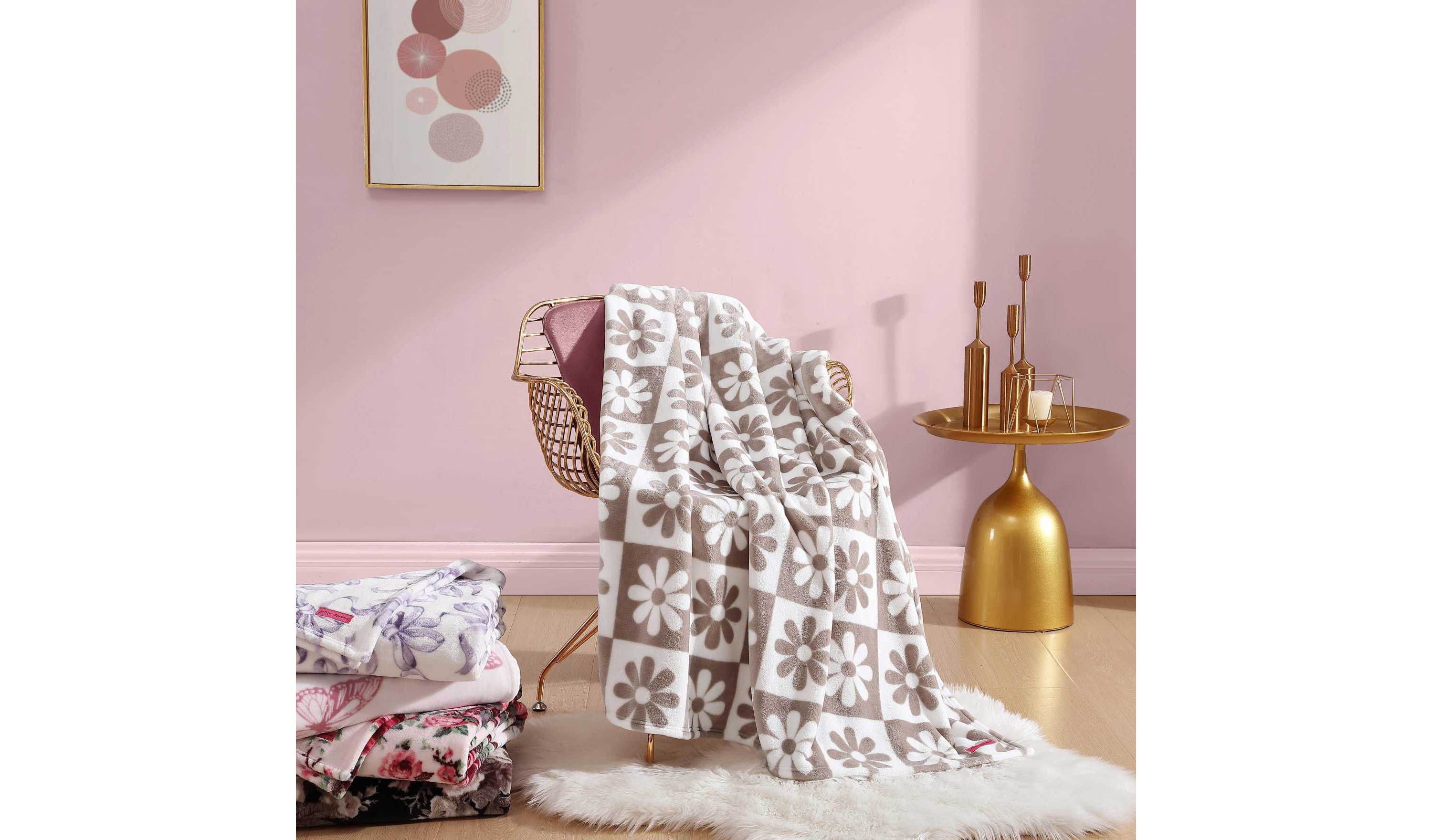 Malachite Butterfly Microfiber Throw Blanket