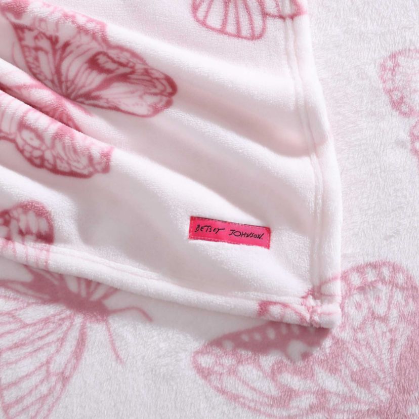 Malachite Butterfly Microfiber Throw Blanket