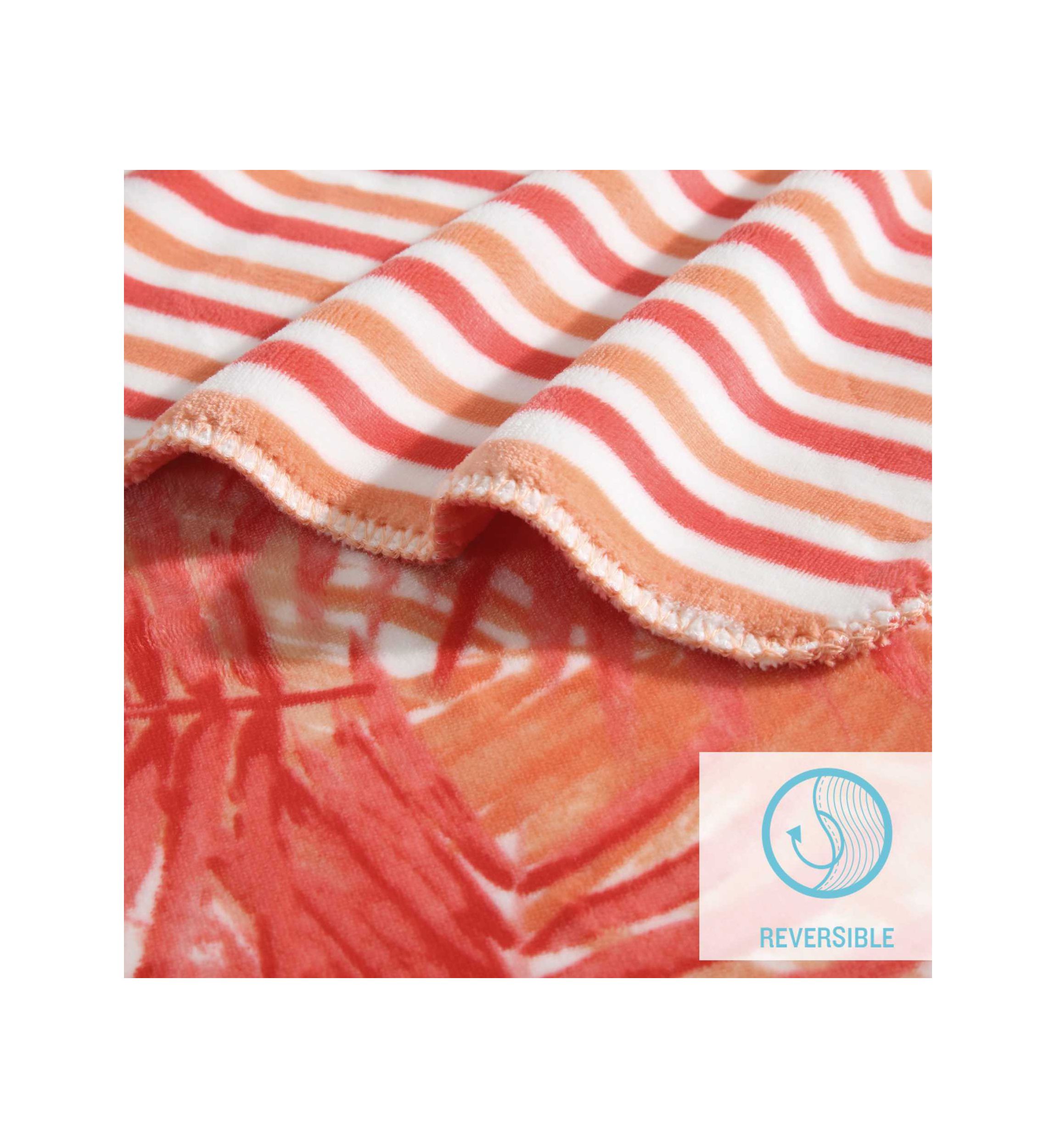 Hot Tropics Microfiber Throw Blanket