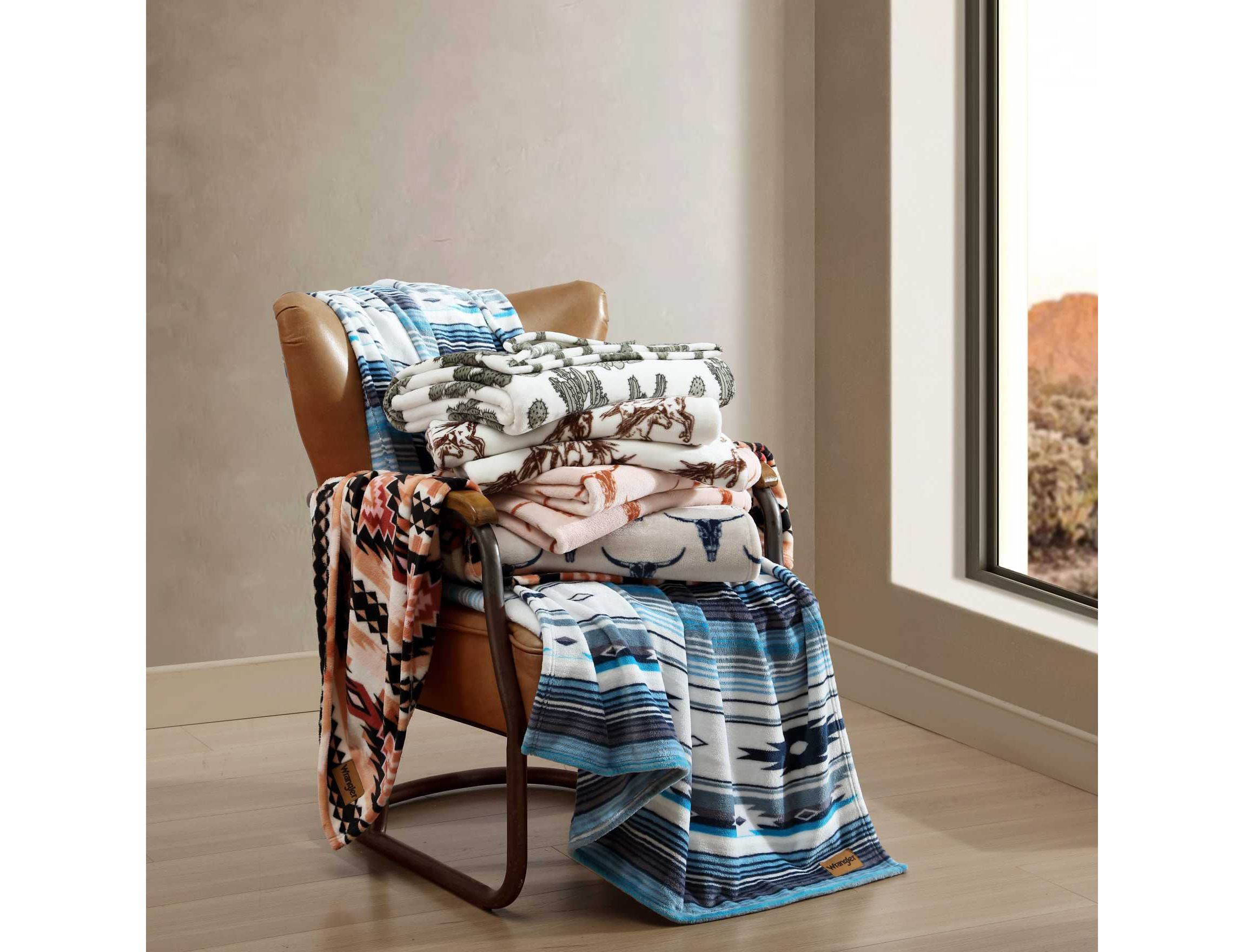 Cactus Garden Microfiber Throw Blanket