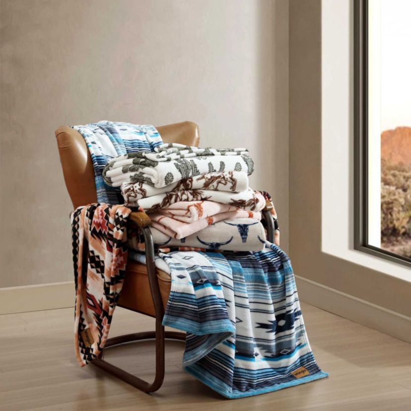 Cactus Garden Microfiber Throw Blanket