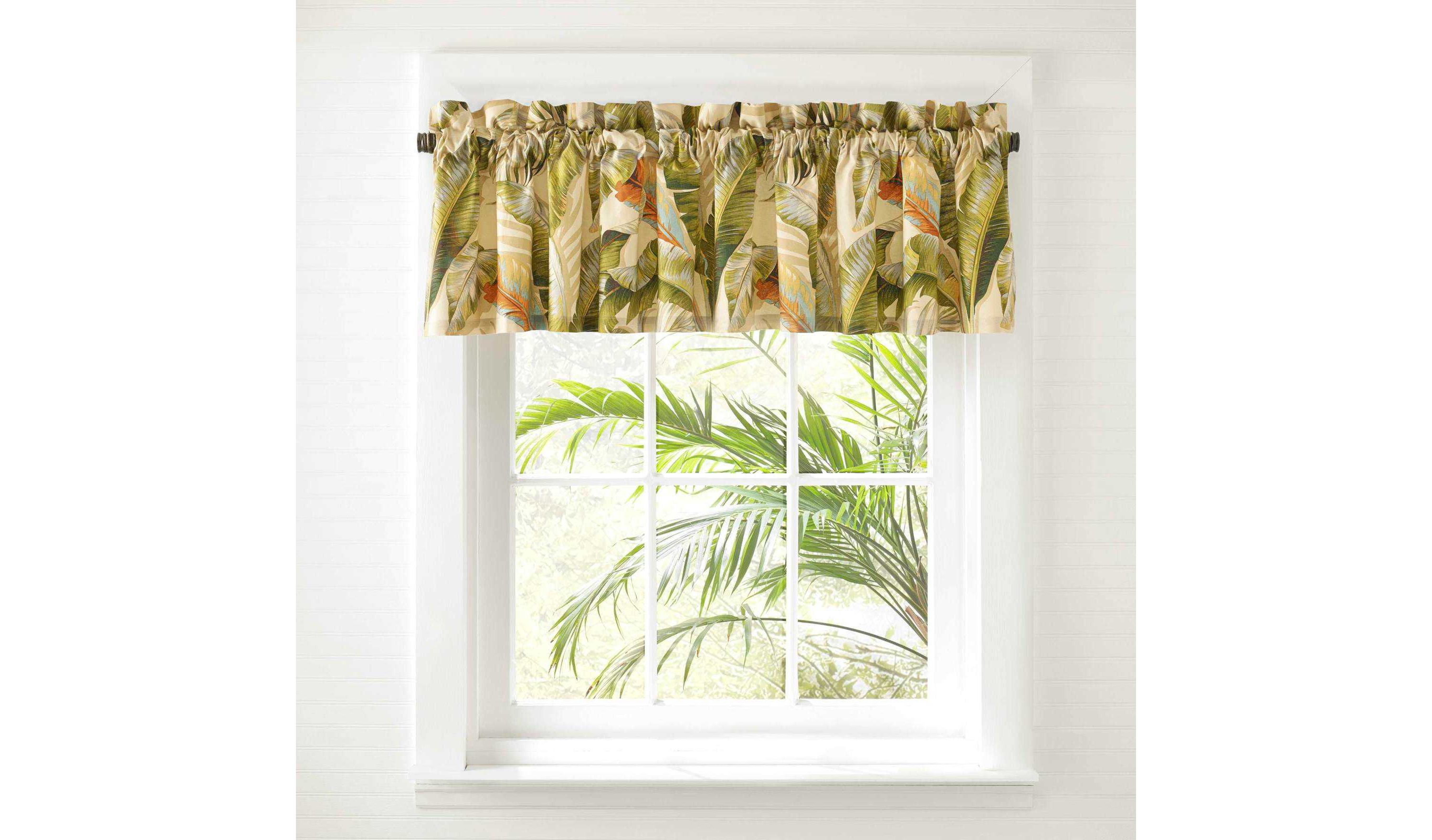 Palmiers Cotton Valance
