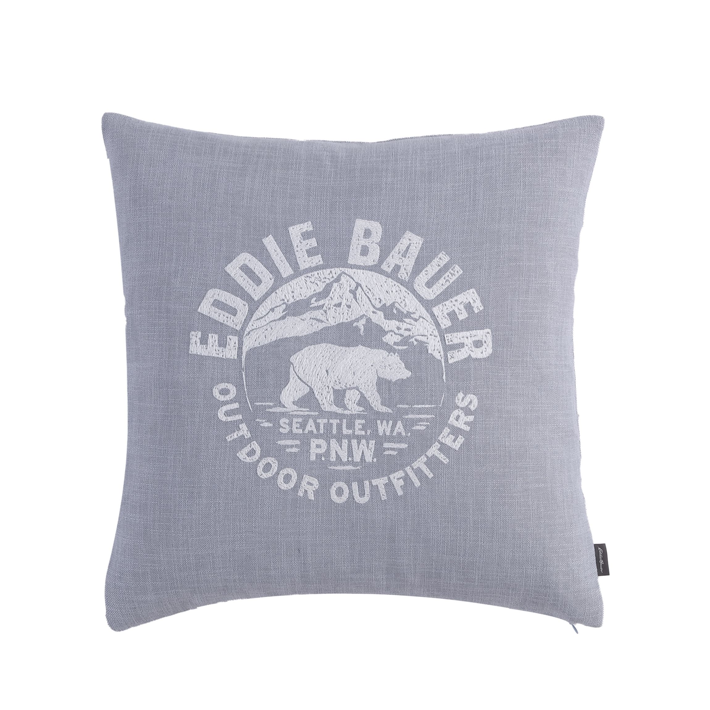 Bear Outdoor Outfitters Polyester Square Pillow Cover