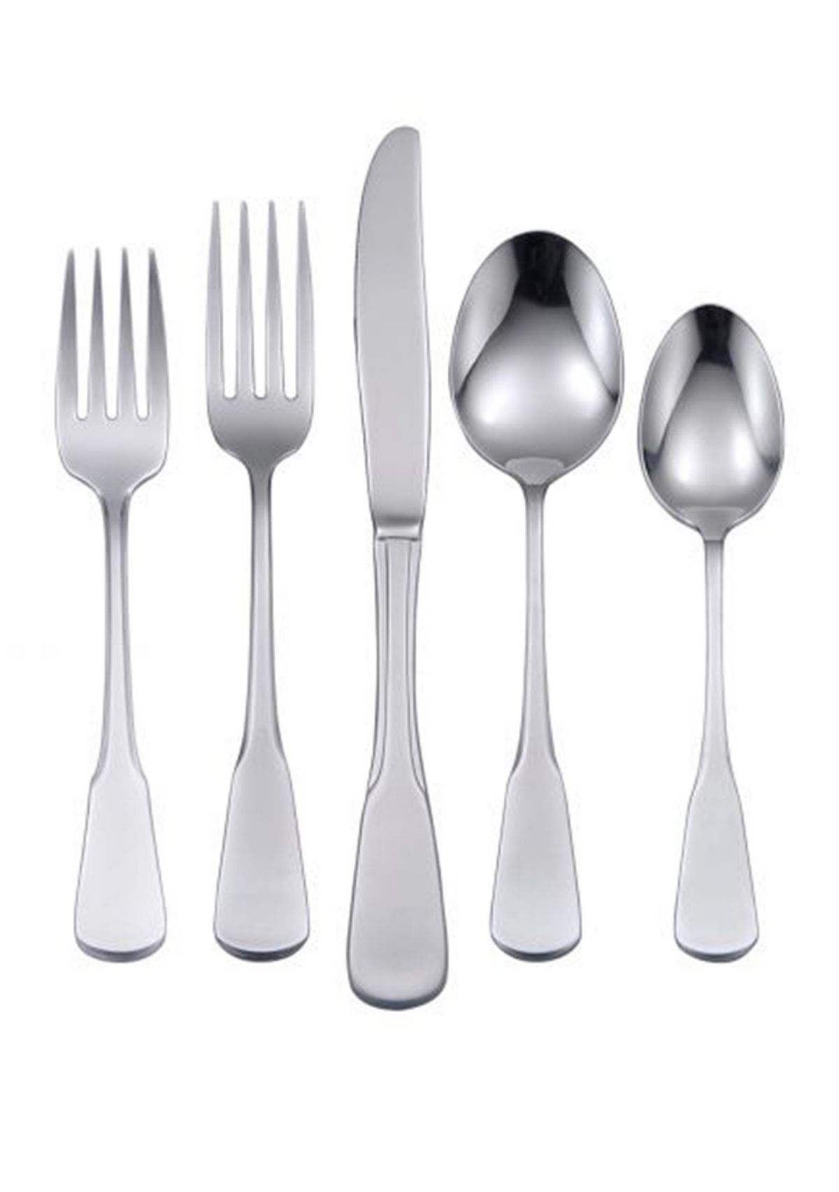 Colonial Boston 45 Piece Everyday Flatware Set, Service For 8