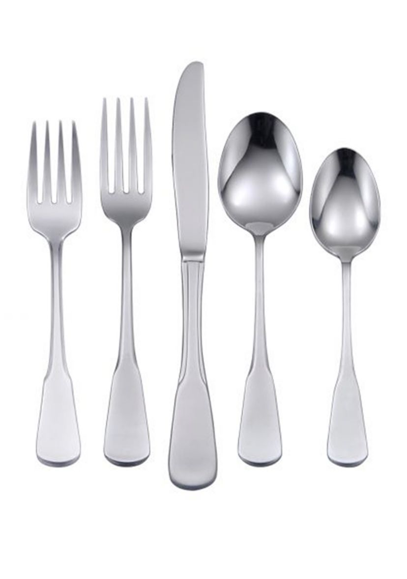 Colonial Boston 45 Piece Everyday Flatware Set, Service For 8