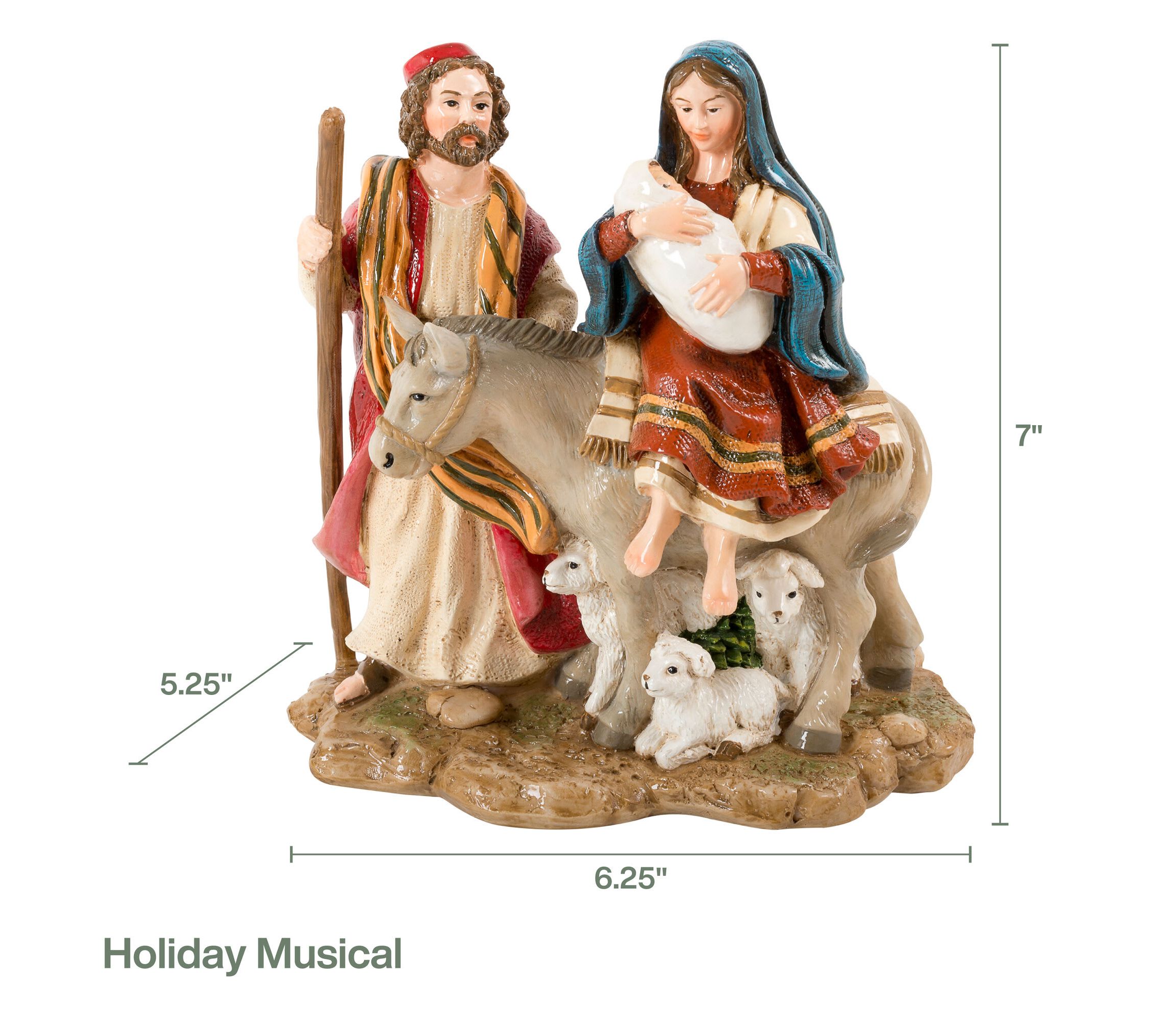 The Journey-Holiday Musical Figurine